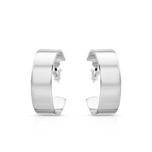 Eklexic - Women's 1" Skylar Hoops