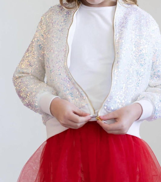 Mila & Rose - Girls' Toddler Sequin Jacket