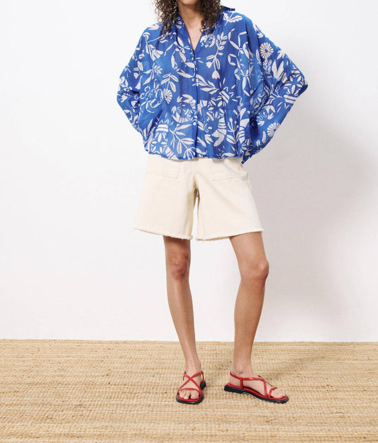 Frnch - Itia Long Sleeve Button Down Shirt