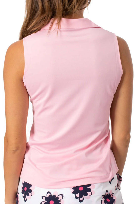 Golftini - Sleeveless Ruffle Polo