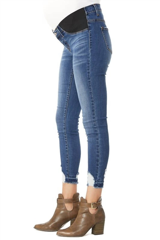 Kancan - Gemma Ankle Skinny Maternity Jeans