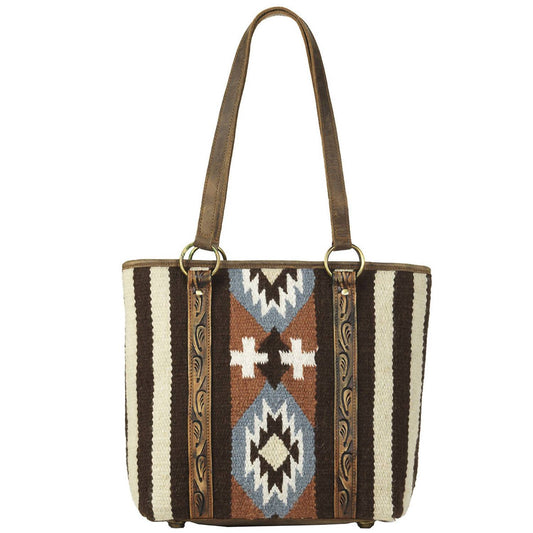 M&F Western - Women's Woven Rug Tote Bag