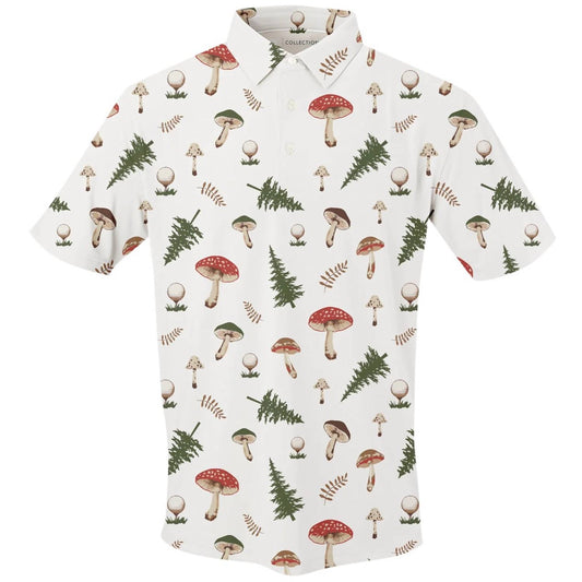 Swingjuice - Men's Golf Mushrooms Polo