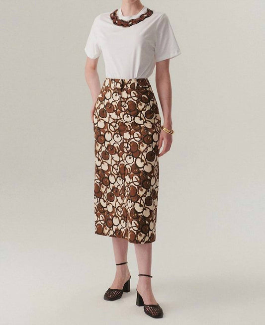 Exquise - Rosalie Romantic Flared Midi Skirt