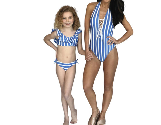 Milly - Girls Pinafore String Bikini