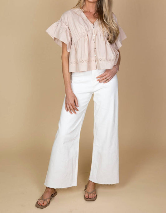 Miou Muse - Laney Wide Leg Denim Jeans