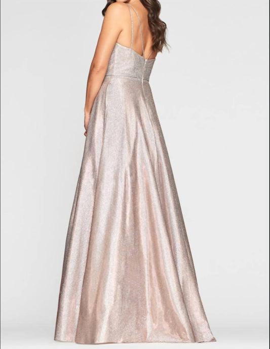 Faviana - Shimmery Evening Gown