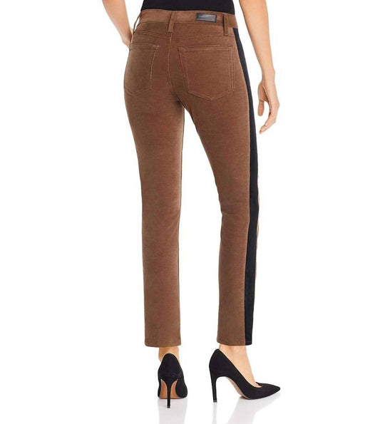 Ag Jeans - Mari High Rise Straight Pant With Tuxedo Stripe