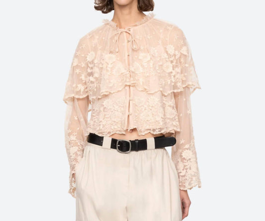 Sea - Bronte Embroidered Top