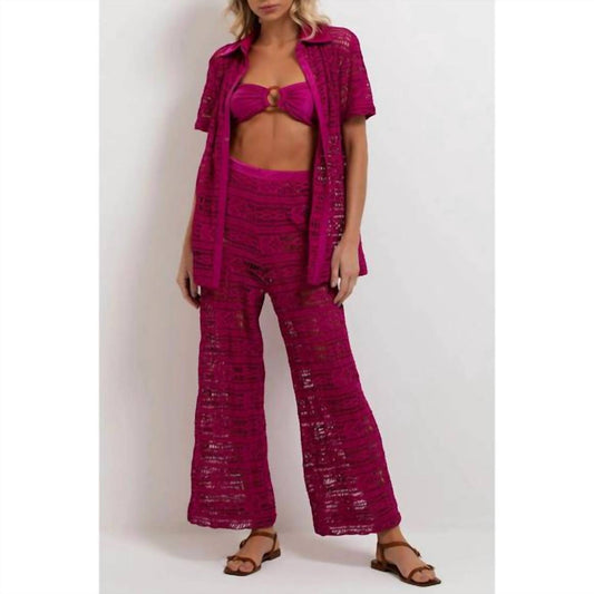Patbo - Crochet Beach Pant