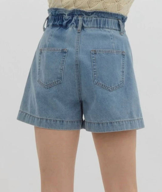 Entro - Denim Front Pocket Short