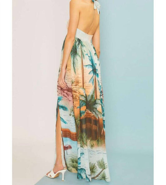 Mainstrip - Palm Tree Maxi Dress