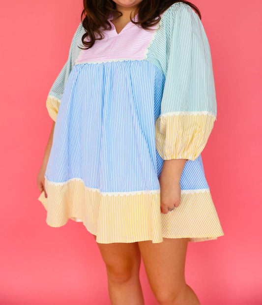 Entro - Burst of Bliss Babydoll Dress