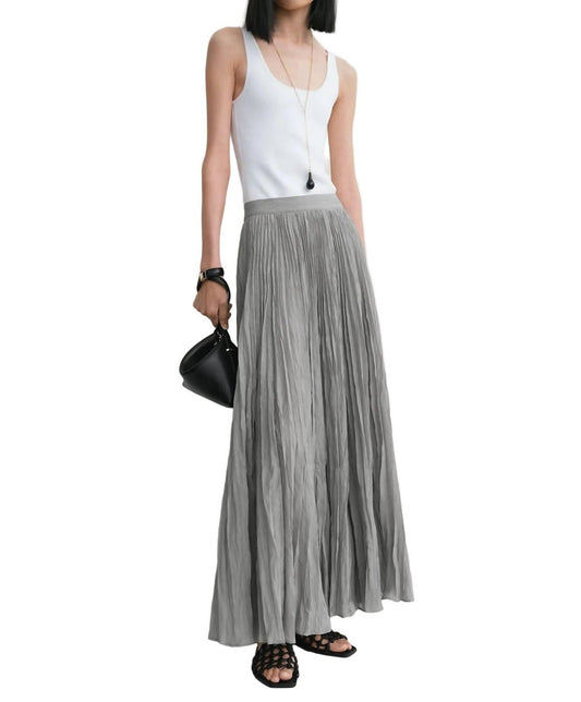 Toteme - Crinkled Plisse Skirt