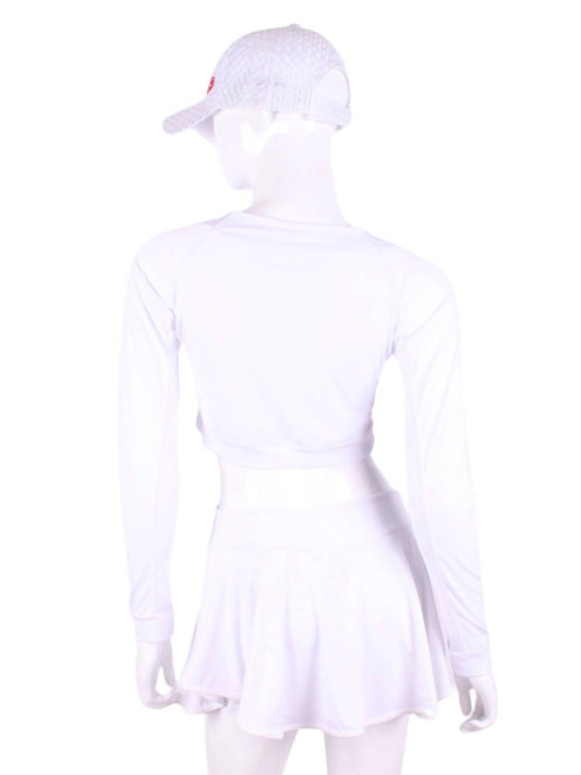 Love Love Tennis - Women's Mesh Crop Top