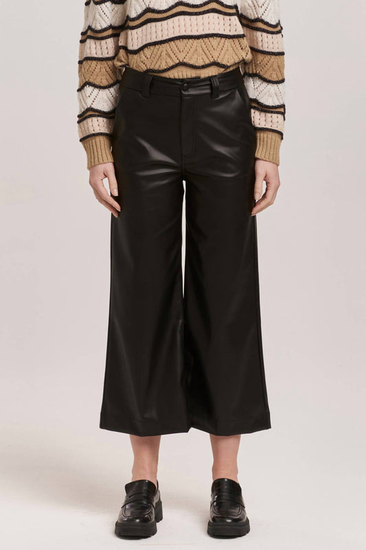 Dear John Denim - Women's Audrey Super High Rise Cropped Wide Leg Pants