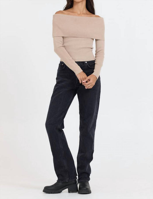 Vintage Havana - Off Shoulder Sweater