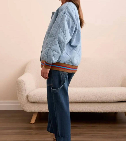 Tribal - Quilted Bomber Jacket