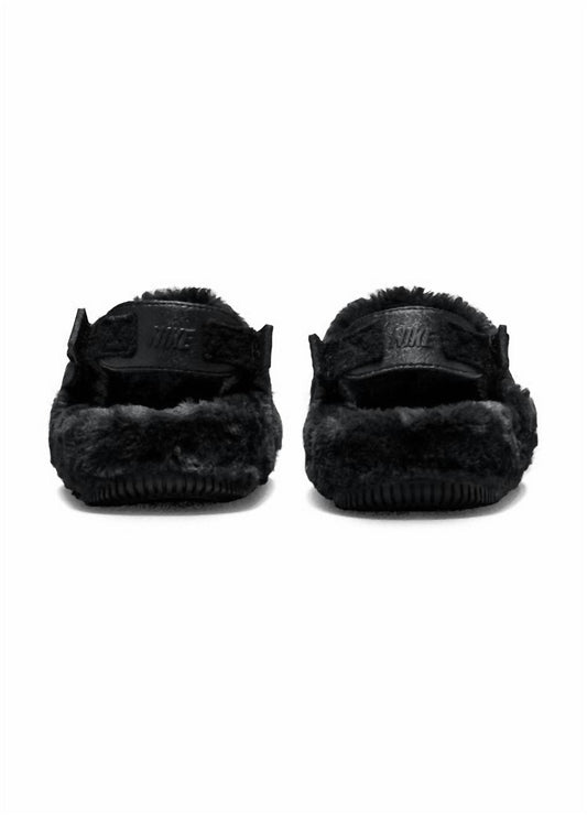 Nike - Women's Calm Se Slingback Faux-fur Mule