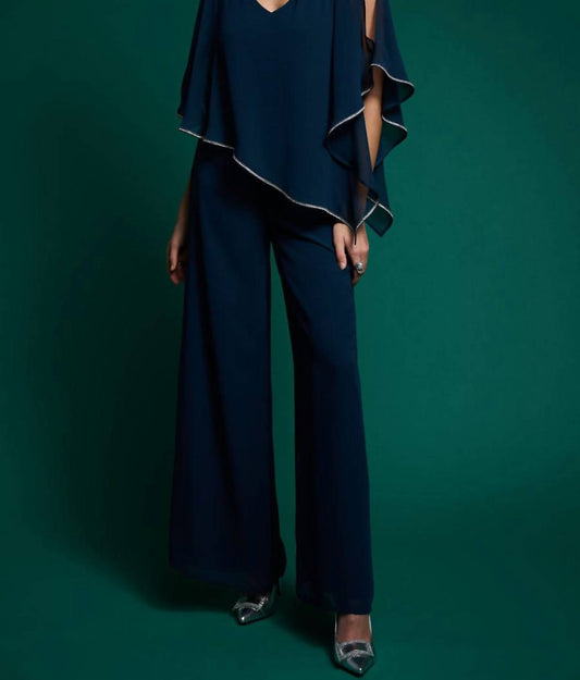 Joseph Ribkoff - Chiffon Diamante Trim Tunic