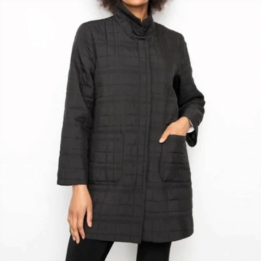 Liv By Habitat - Snap Front Quilted Car Coat