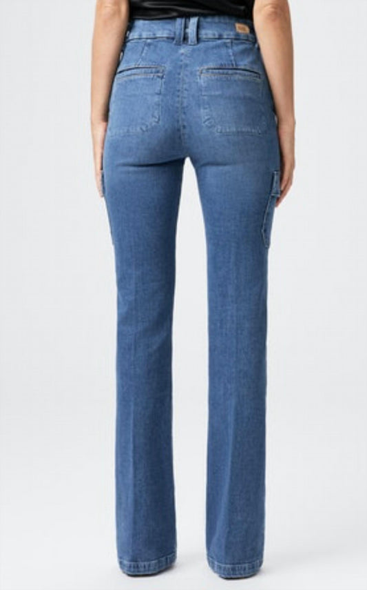 Paige - Dion Cargo Pocket Jean