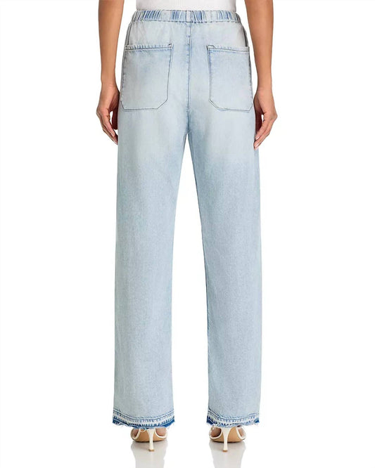 Rag & Bone - Logan Ultra Featherweight Wide Leg Jeans - Kierra