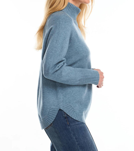 Fdj - Long Sleeve Cowl Neck Sweater
