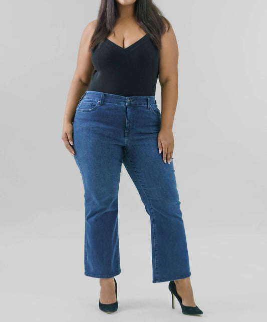 Nydj - Waist Match High Rise Major Wide Leg Jeans - Plus