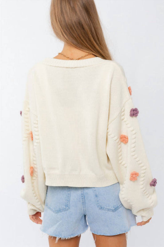 Le Lis - Petal & Thread Floral Cardigan