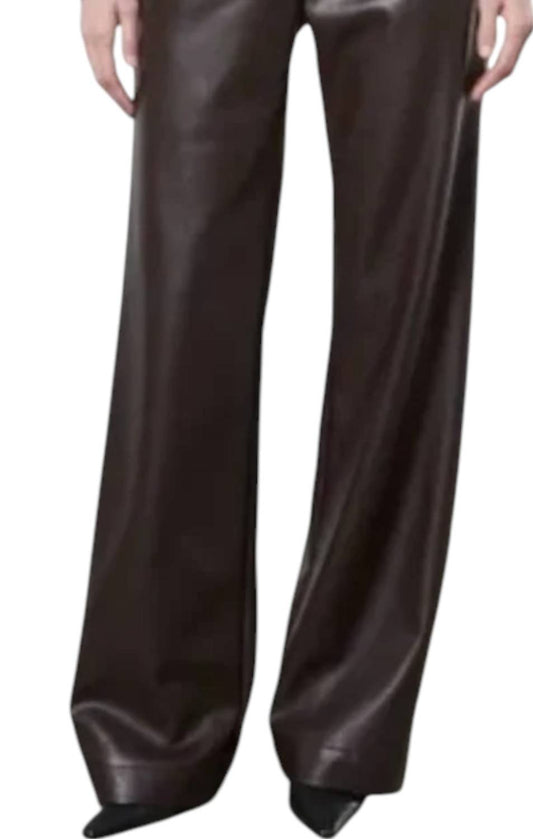 Enza Costa - Enza Costa Vegan Leather Pant