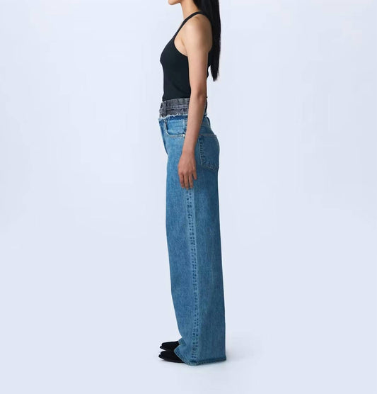 Slvrlake - Re-work Eva Double Waistband Jeans