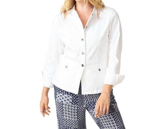 Habitat - Stretch Denim Moto Jacket