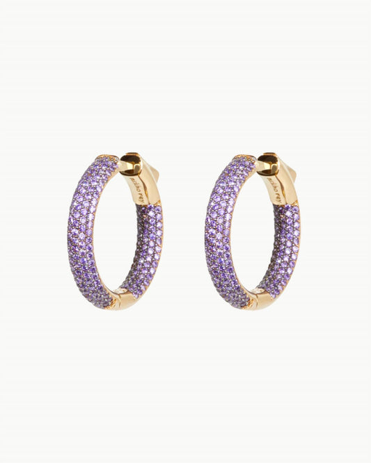 Nickho Rey - Women's Mini Tire Hoop Earrings