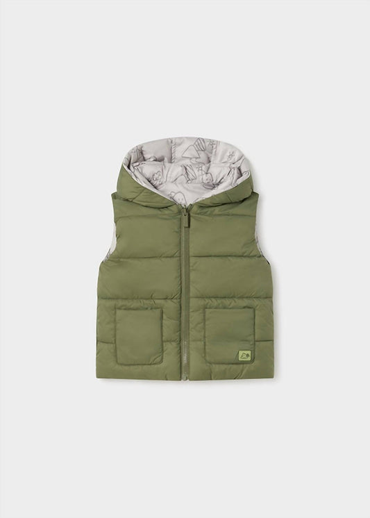Mayoral - Kid's Reversible Hooded Puffer Vest