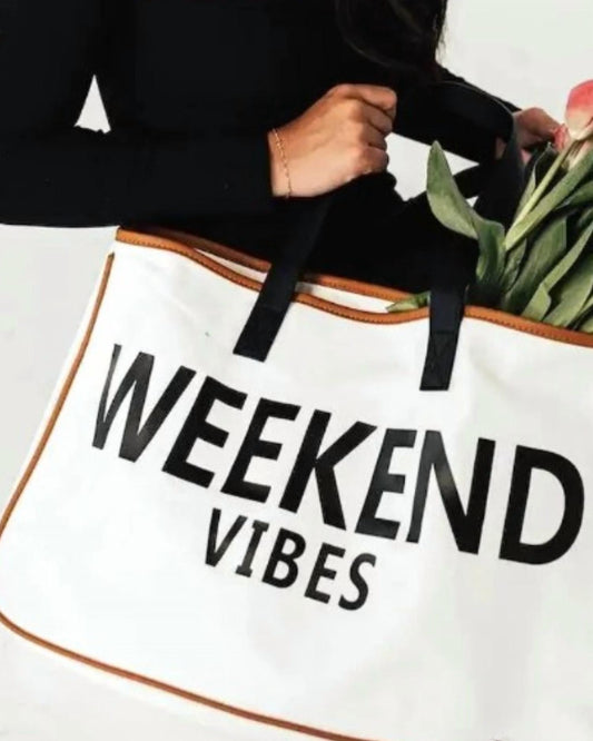 Pretty Simple - Women's Weekend Vibes Getaway Tote Bag