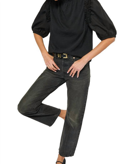 Nation Ltd - Roya Ruched Neck Top