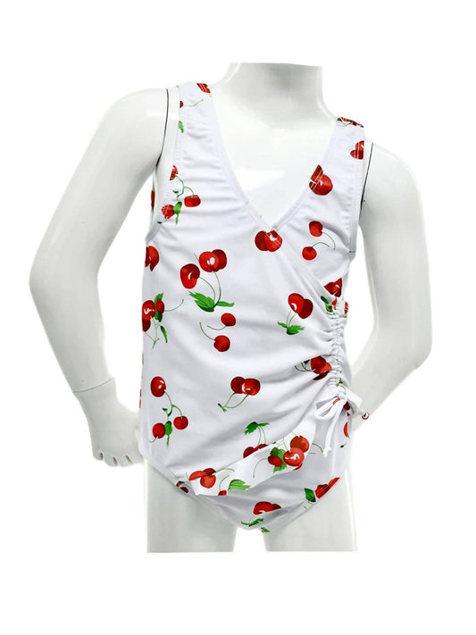 Marina West Swim - Girl's Wrap Lined Swimsuit One Piece