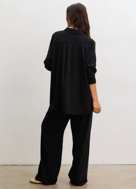 Hatch - Celeste Drapey Buttondown Shirt