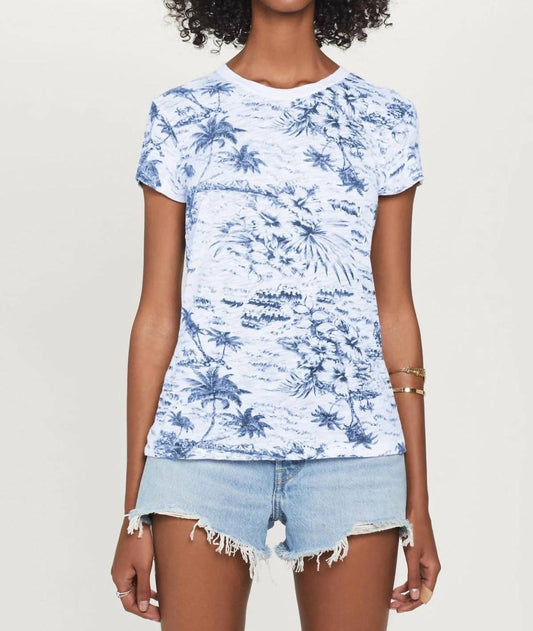 Goldie - Palm Island Ringer Tee