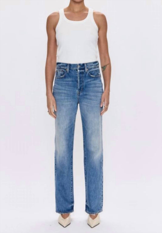 Pistola - Cassie Super High Rise Straight Jeans