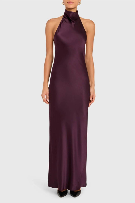 Amanda Uprichard - Women's Halter Neck Santana Gown