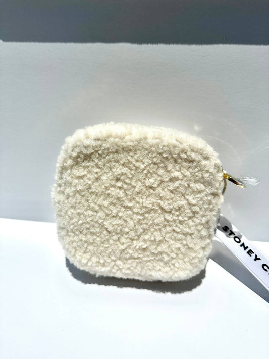 Stoney Clover Lane - Cozy Mini Sherpa Pouch
