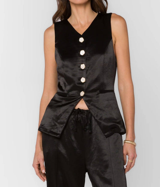 Velvet Heart - Pisces Satin Vest