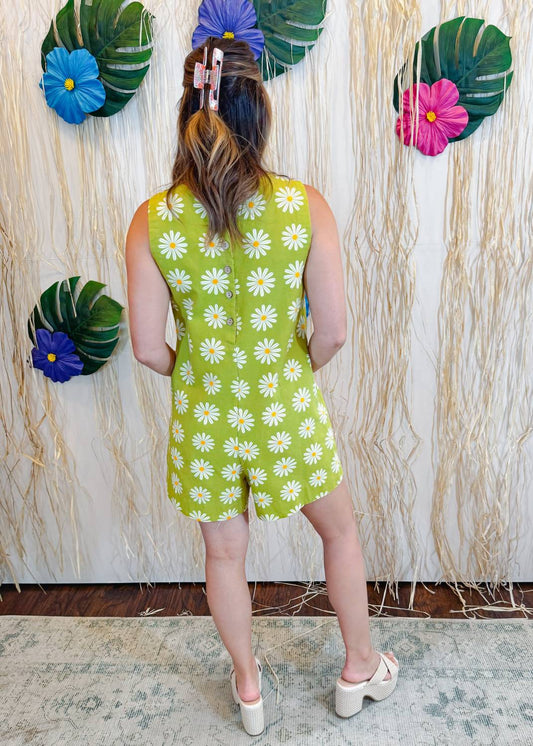 Ivy Jane - Daisy Buttoned On Back Romper