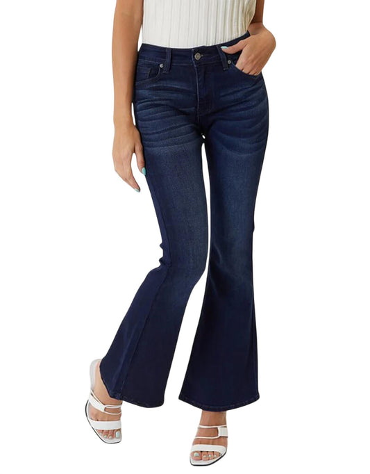 Kancan - Prein Mid Rise Flare Petite Jeans