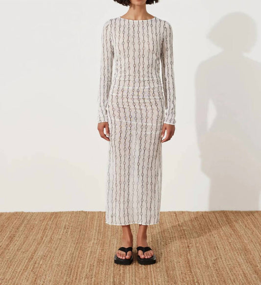 Zulu & Zephyr - Shell Rouched Knit Dress