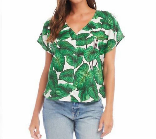 Karen Kane - Print Dolman Sleeve Top