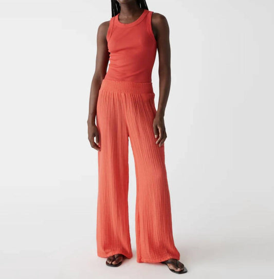 Michael Stars - SUSIE SMOCKED WAIST PANT