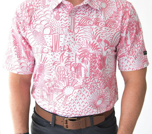 Yatta Golf - Shaka Life Golf Polo